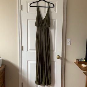 Lulu’s Green Backless Dress